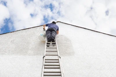 Peinture extérieure à Suhescun — façades et ravalement